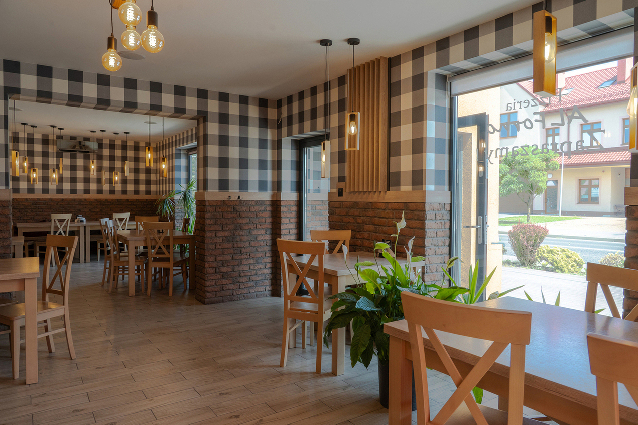Wnętrze lokalu Al Forno